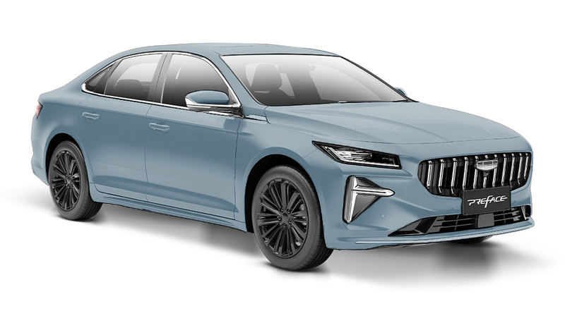Geely Preface, Серо-голубой металлик