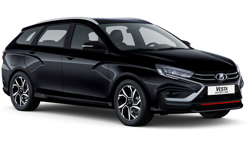 Lada Vesta SW Sportline, Черный 