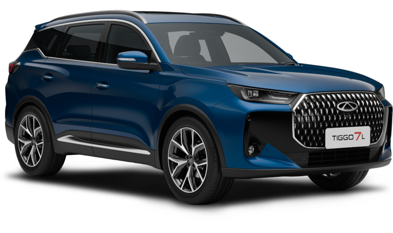 Chery Tiggo 7L, Синий