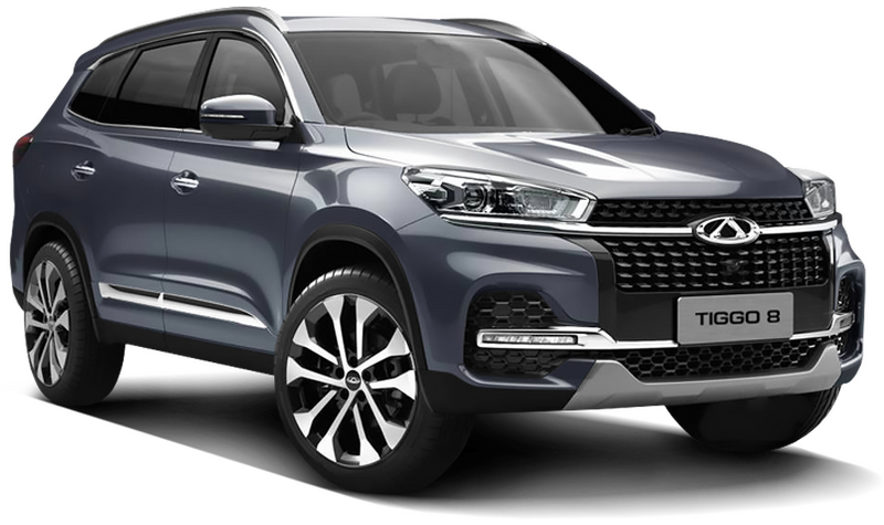 Chery Tiggo 8, Небесно-серый
