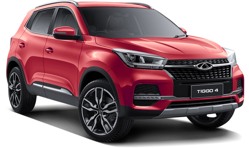 Chery Tiggo 4, Красный