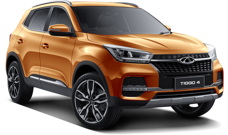 Chery Tiggo 4, Оранжевый