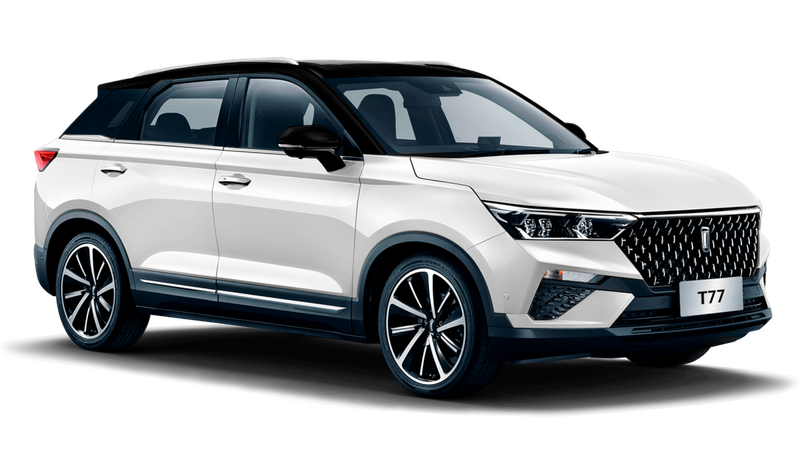 FAW Bestune T77, Белый с черной крышей