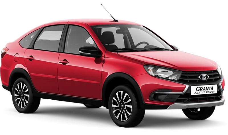 Lada Granta Active Cross, Бордовый