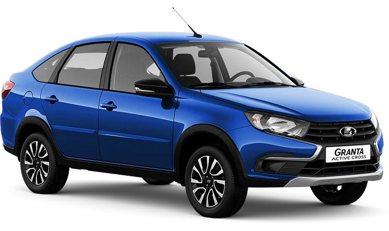 Lada Granta Active Cross, Синий