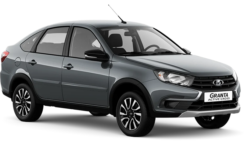 Lada Granta Active Cross, Серебристо-темно-серый