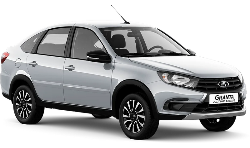 Lada Granta Active Cross, Серебристый