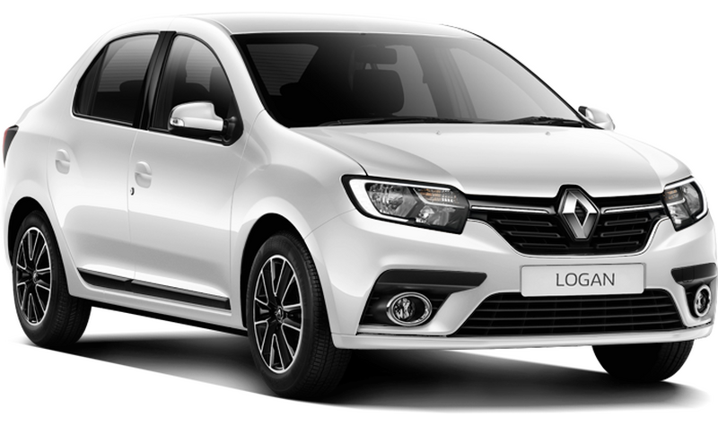 Renault Logan, Белый 