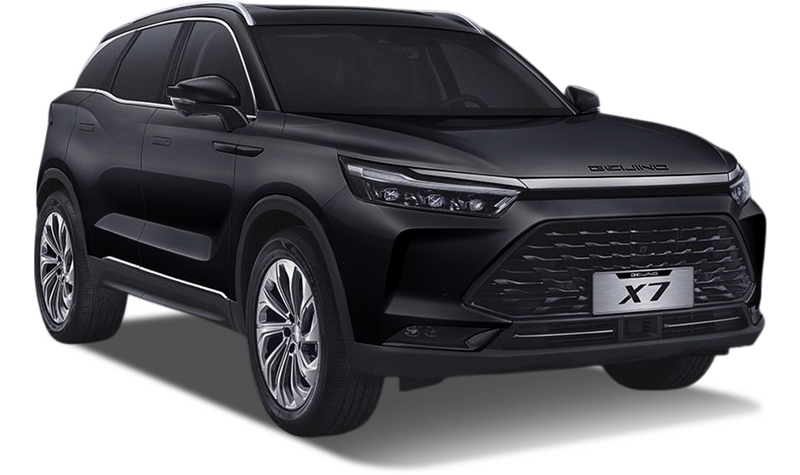 BAIC X7, Чёрный металлик