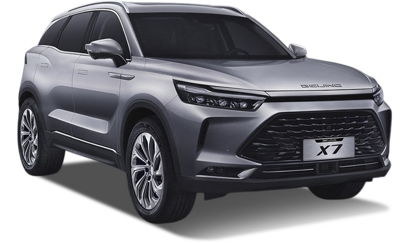 BAIC X7, Серебристый металлик