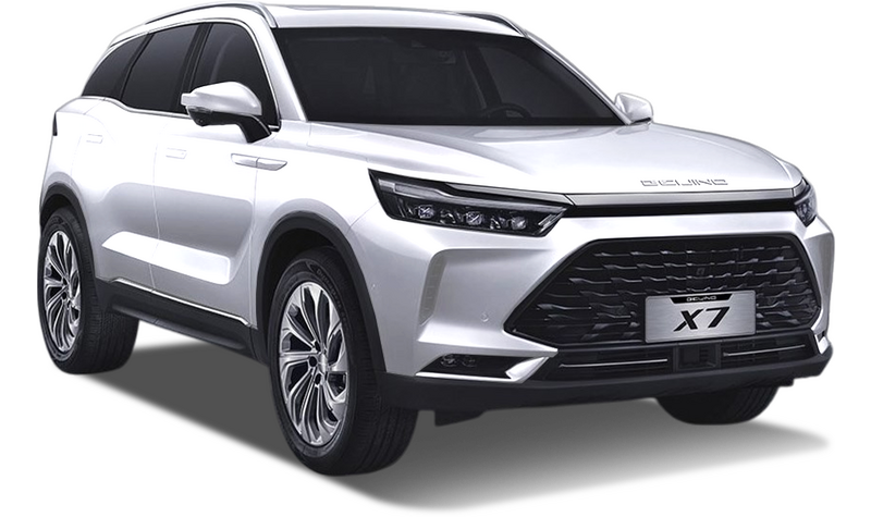 BAIC X7, Белый металлик