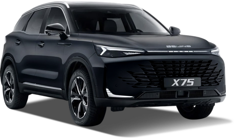 BAIC X75, Чёрный металлик