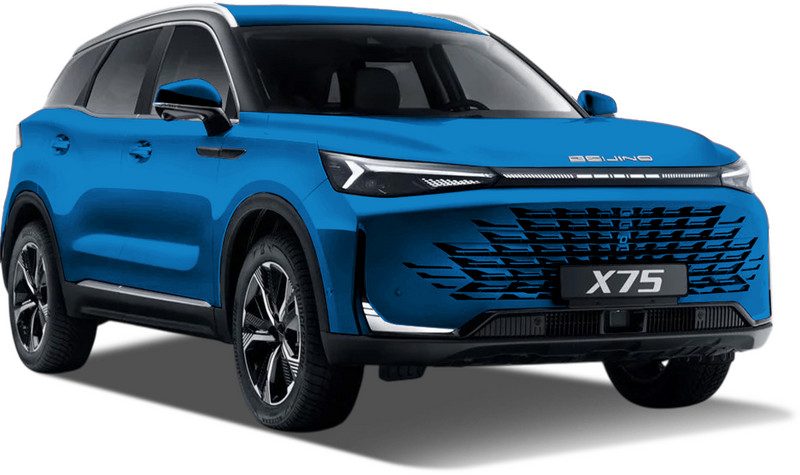 BAIC X75, Синий металлик