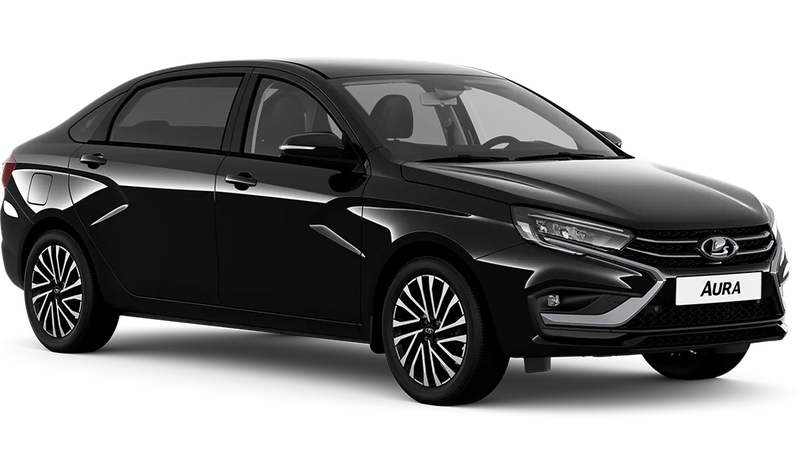 Lada Aura, Черный 