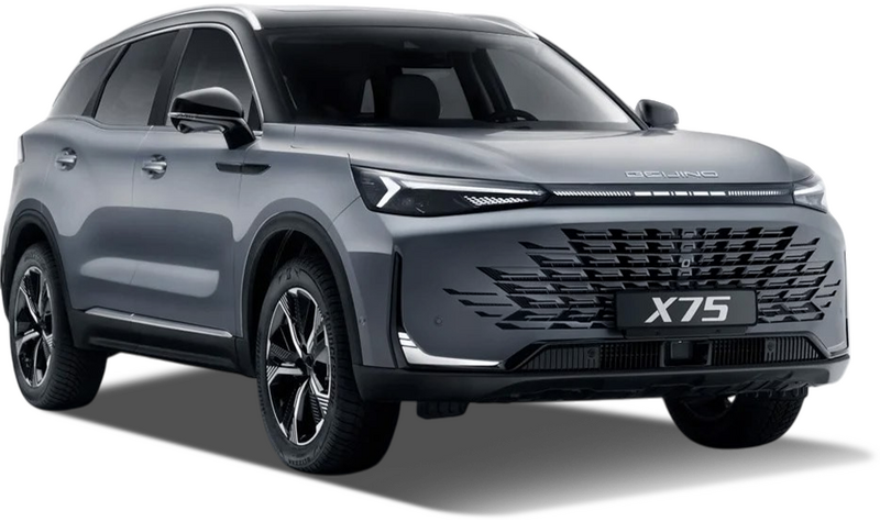 BAIC X75, Тёмно-серый металлик с чёрной крышей