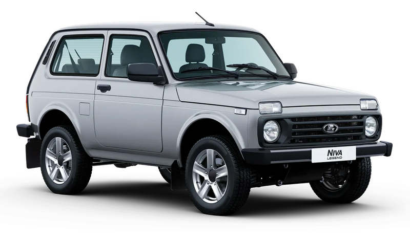 Lada Niva Legend 3 дв., Серебристый "Платина" 