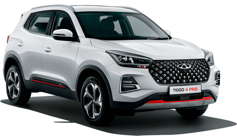 Chery Tiggo 4 Pro, Искрящийся белый