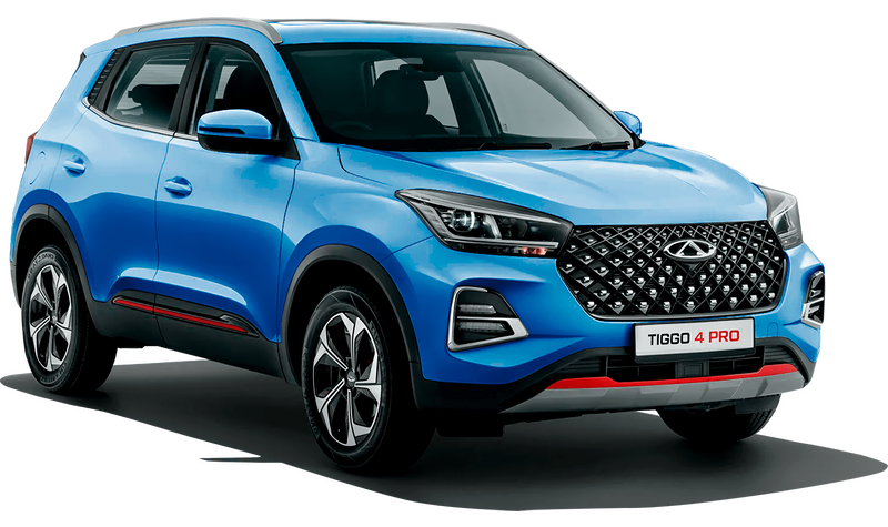 Chery Tiggo 4 Pro, Небесно голубой