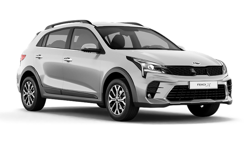 Kia Rio X, Crystal White