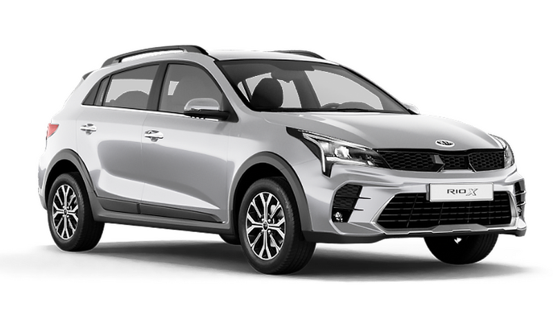 Kia Rio X, Sleek Silver