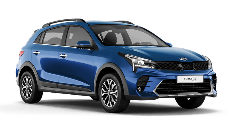 Kia Rio X, Marina Blue