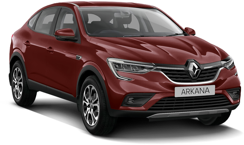 Renault Arkana, Красный металлик