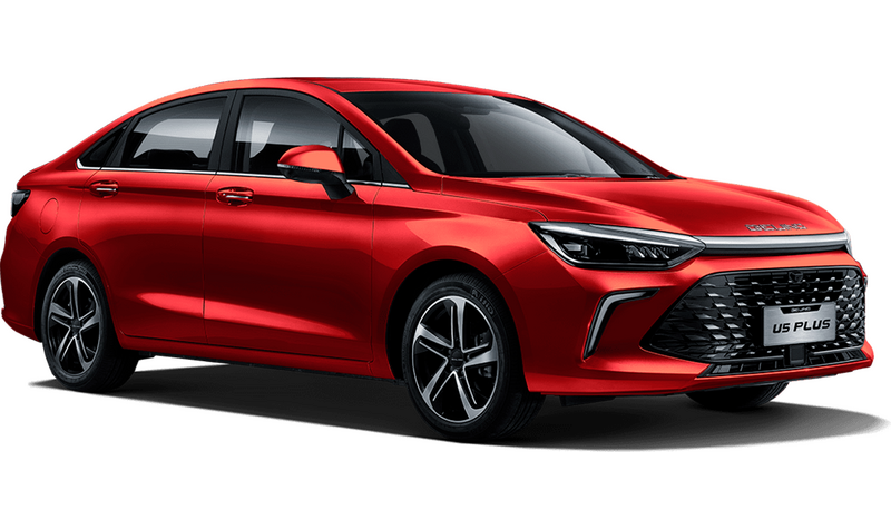 BAIC U5 Plus, Красный