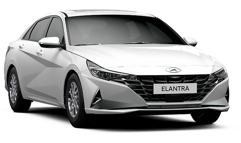Hyundai Новая Elantra, Polar White