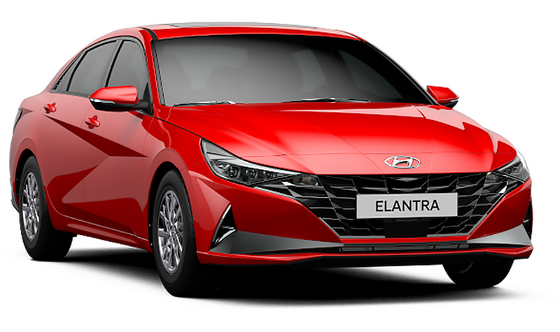 Hyundai Новая Elantra, Fiery Red 