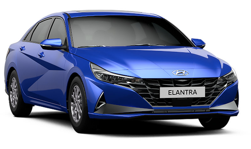 Hyundai Новая Elantra, Intense Blue 
