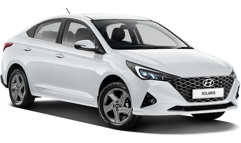 Hyundai Solaris, Белый