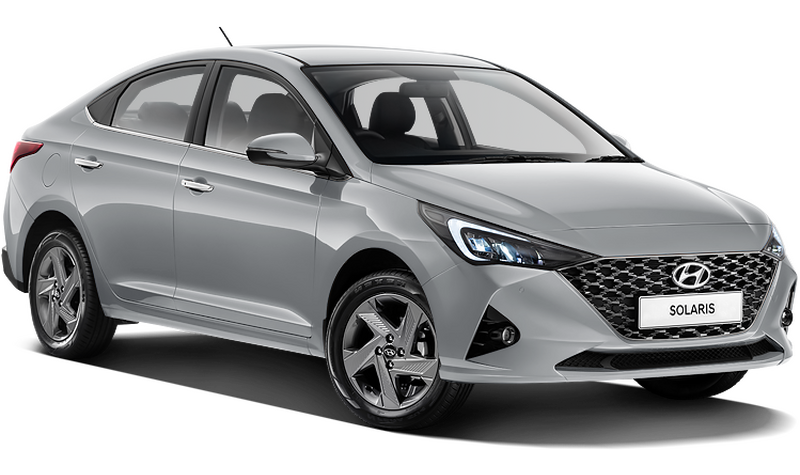 Hyundai Solaris, Серебристый