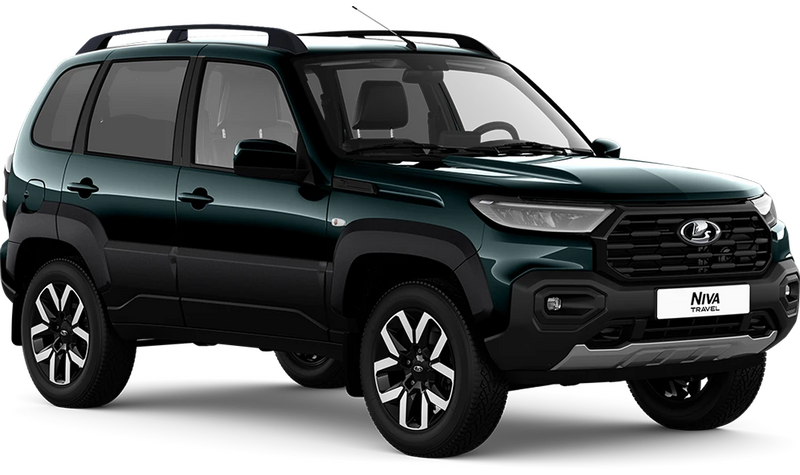 Lada Новая Niva Travel, Зеленый