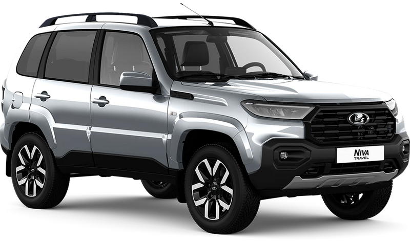 Lada Новая Niva Travel, Серебристый