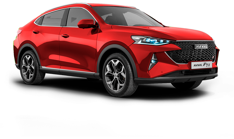 Haval Новый F7x, Магматический красный