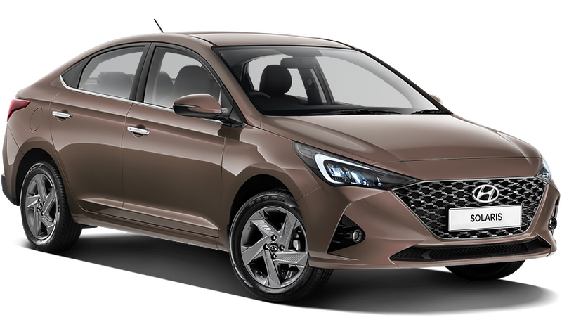 Hyundai Solaris, Коричневый