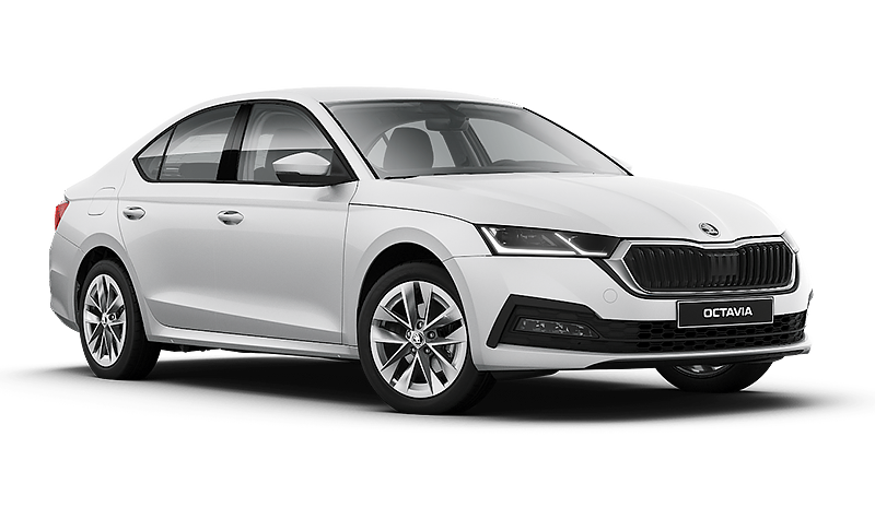 Skoda Новая Octavia, Белый