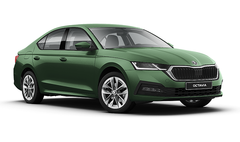 Skoda Новая Octavia, Зеленый металлик