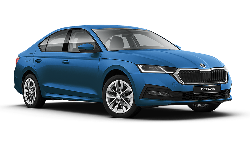 Skoda Новая Octavia, Синий металлик