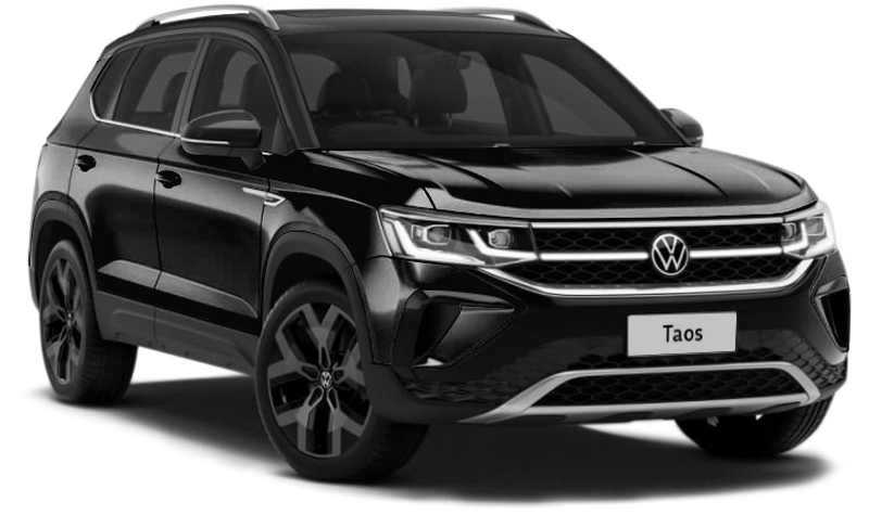 Volkswagen Taos, Черный 