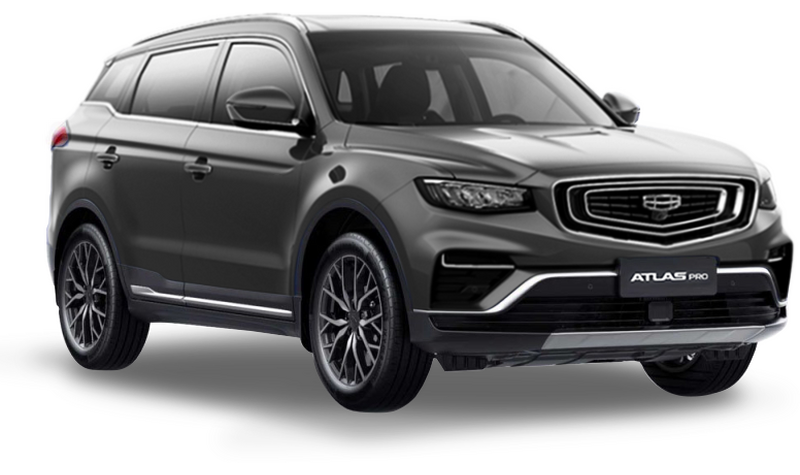 Geely Atlas PRO, Серый металлик