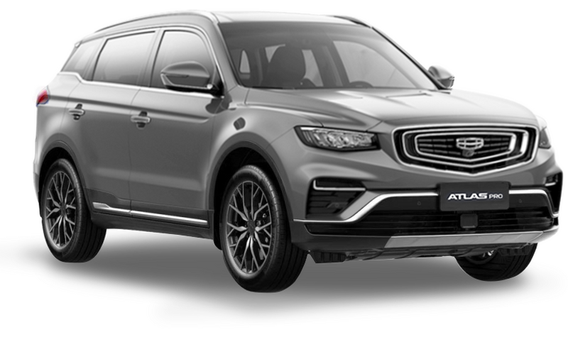 Geely Atlas PRO, Серебристый металлик