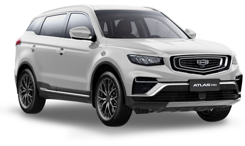 Geely Atlas PRO, Белый