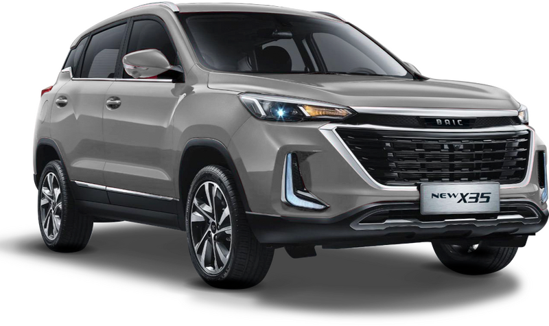 BAIC X35, Серебристый