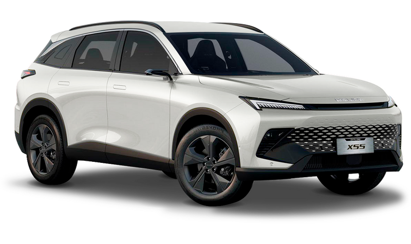 BAIC X55, Белый металлик