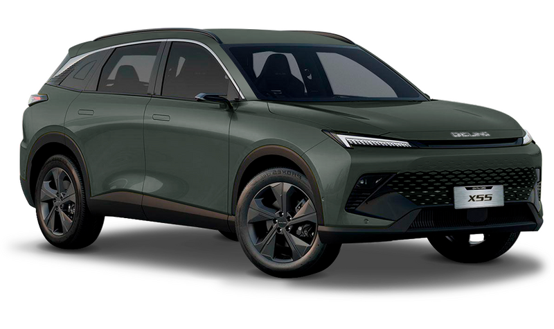BAIC X55, Серый металлик