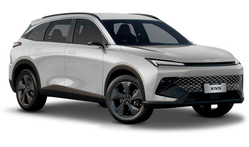 BAIC X55, Светло-серый металлик
