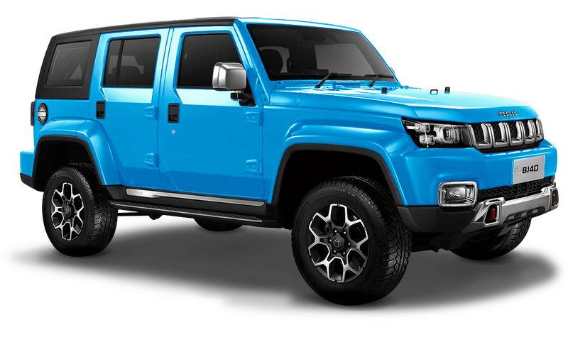 BAIC BJ40, Голубой