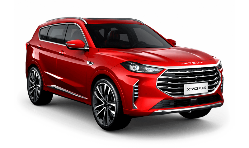Jetour X70 Plus, Красный
